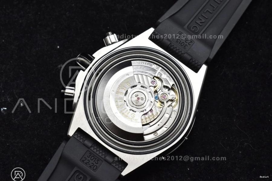 Robber Edition Green Chronomat BLSF On A7750 44mm Bracelet Best SS 1:1 B01 Dial 0325